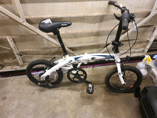 dunlop folding bike